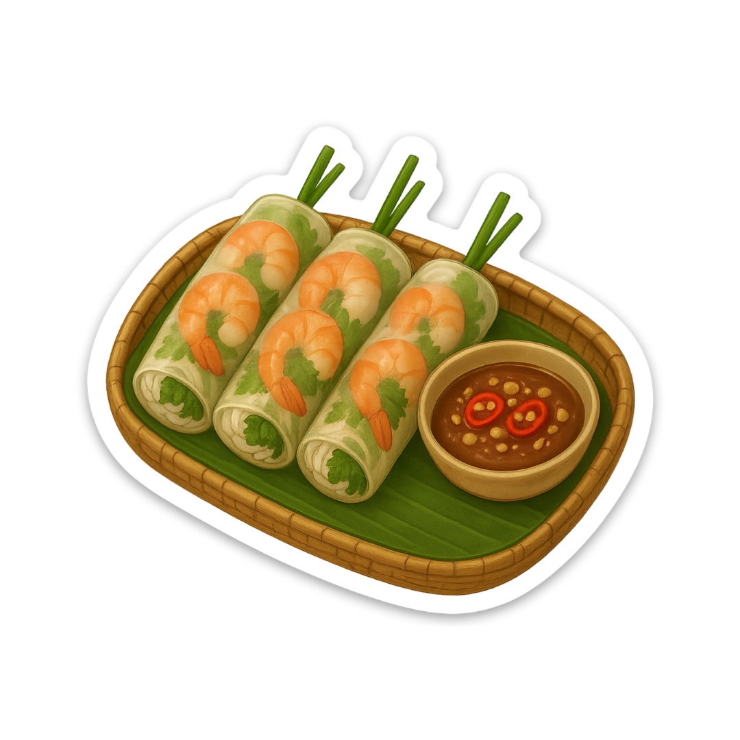Goi Cuon– Vietnamese Food Vinyl Sticker