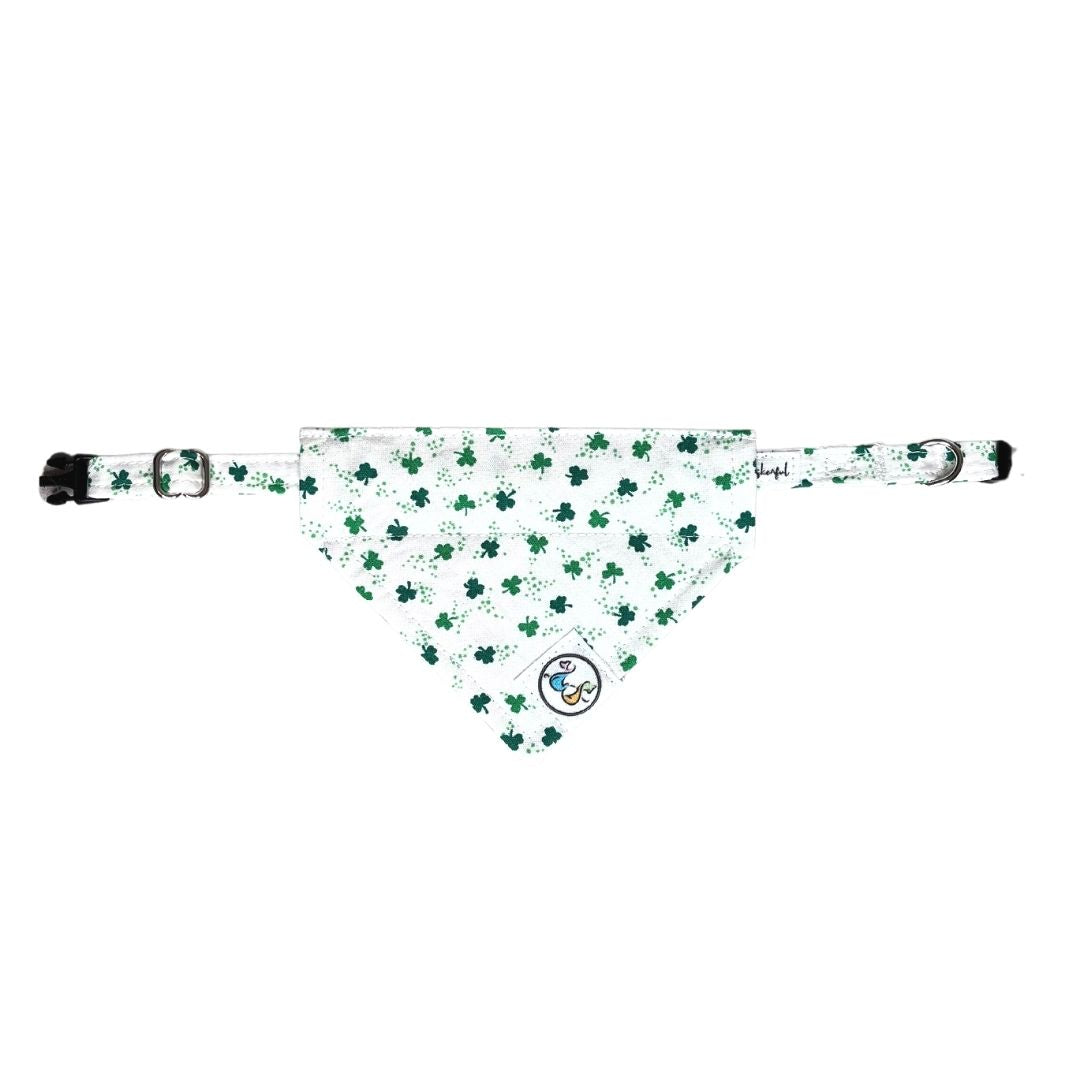 Green Lucky Clover Bandana