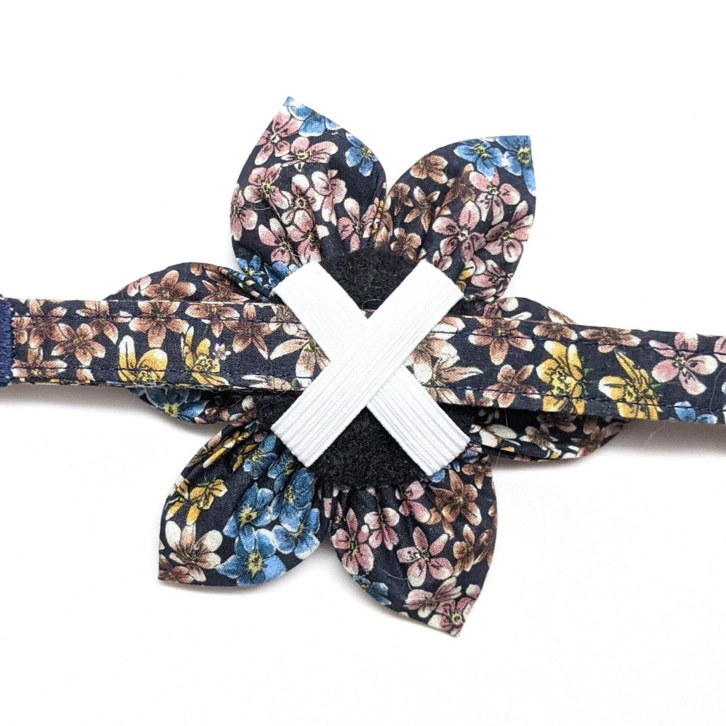 Dog and Cat Indigo Floral Flower - Whiskerful 17