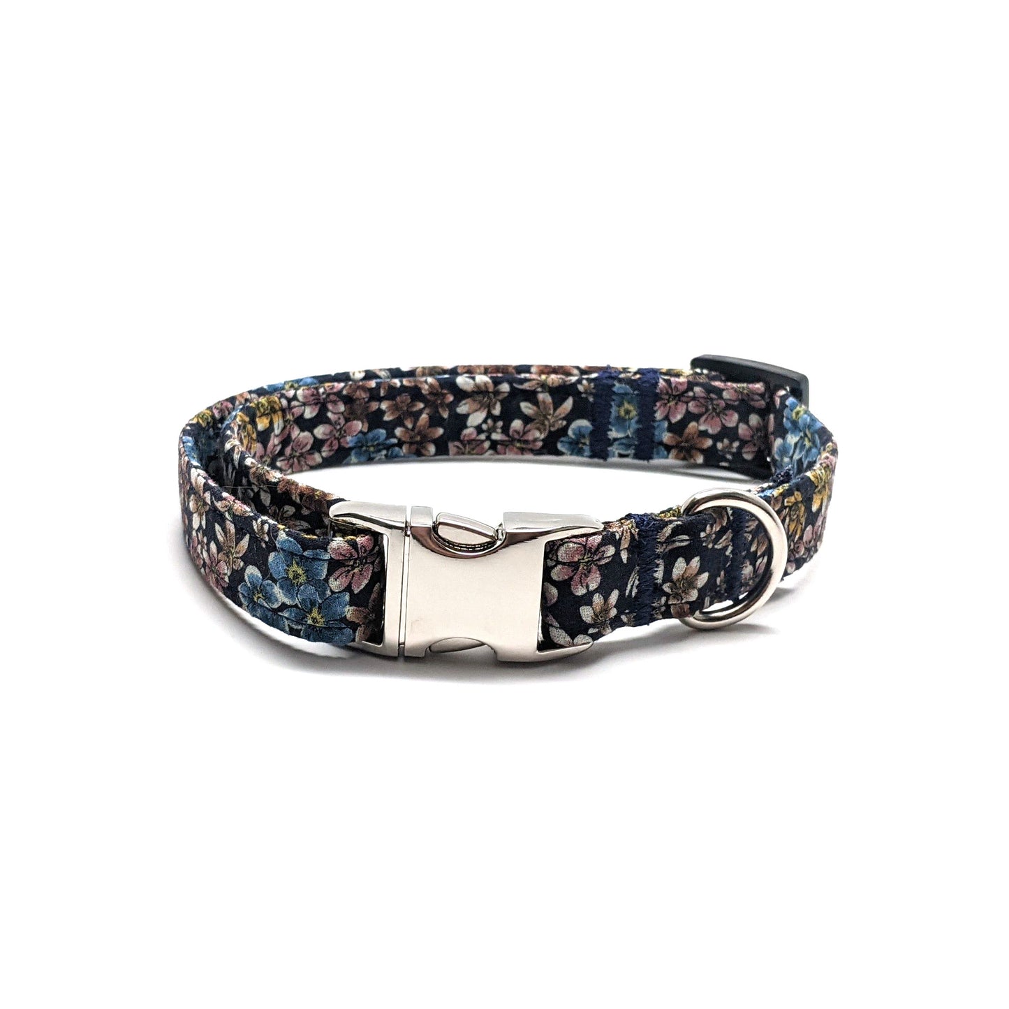 Dog and Cat Indigo Floral Collar - Whiskerful 2