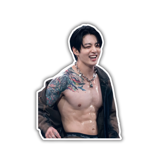 Jungkook Abs Sticker