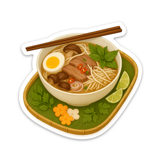 Pho Bo – Vietnamese Food Vinyl Sticker