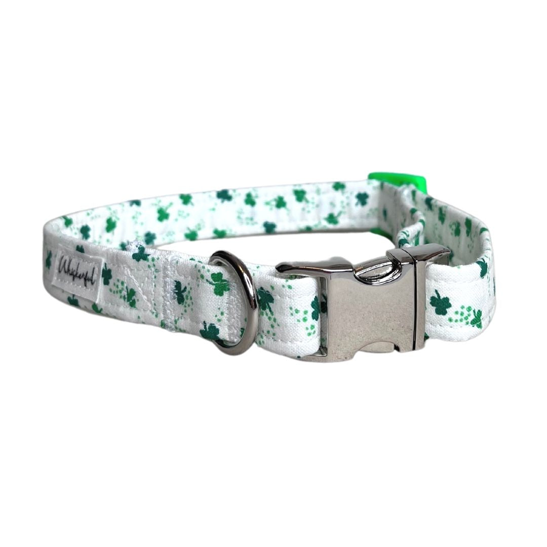 Green Lucky Clover Collar