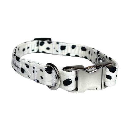 Black and White Animal Print Collar