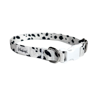 Black and White Animal Print Collar