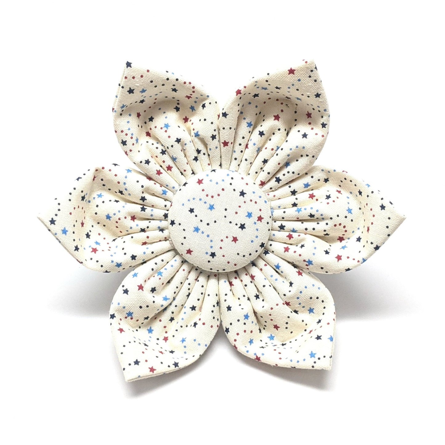 Mini Blue and Red Stars Flower for Dogs and Cats - Whiskerful 1