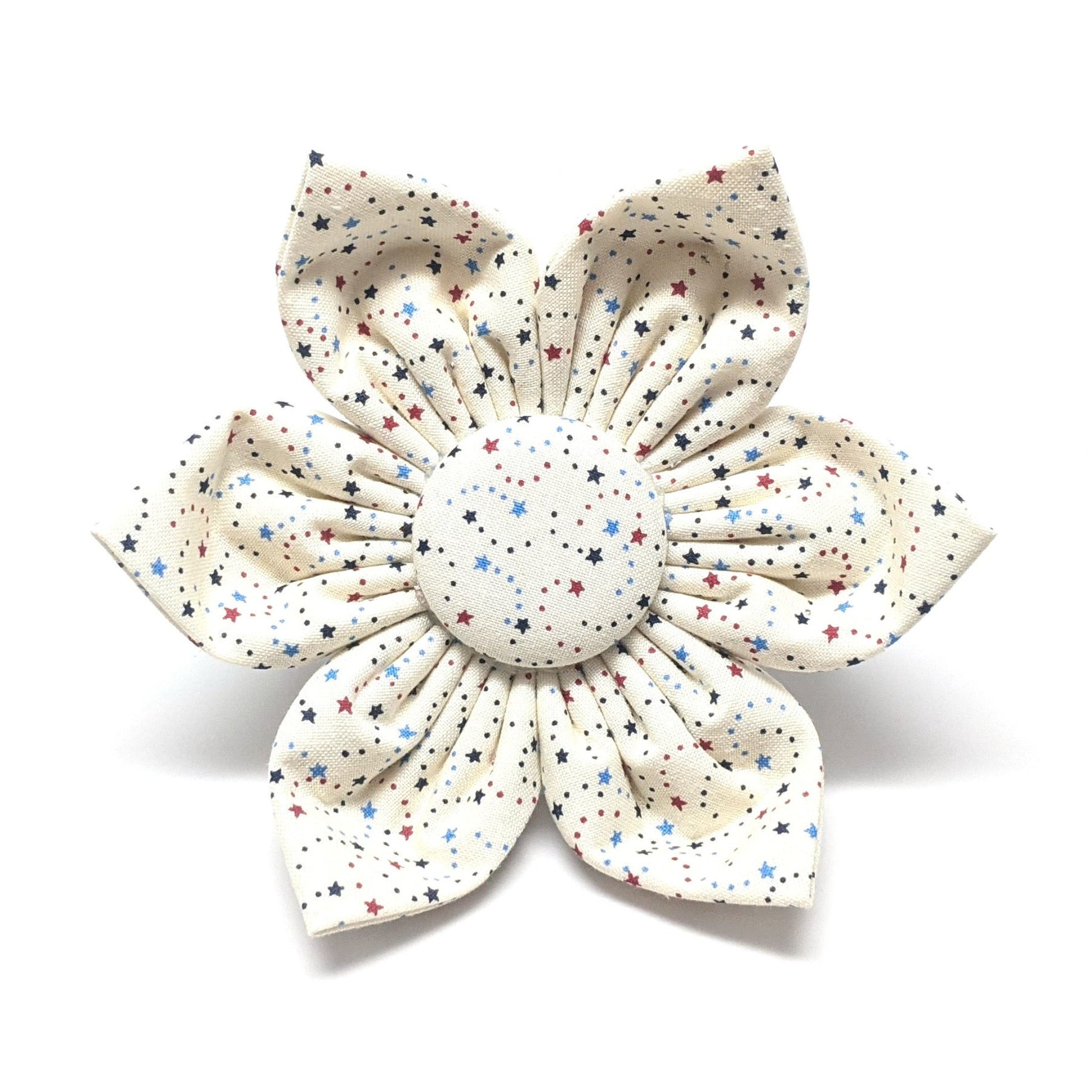 Mini Blue and Red Stars Flower for Dogs and Cats - Whiskerful 1
