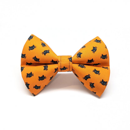 Halloween Black Cat Bow Tie