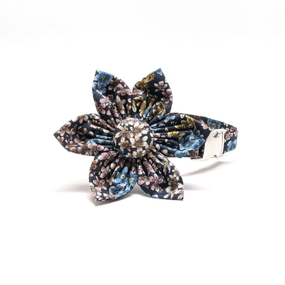 Dog and Cat Indigo Floral Flower - Whiskerful 14