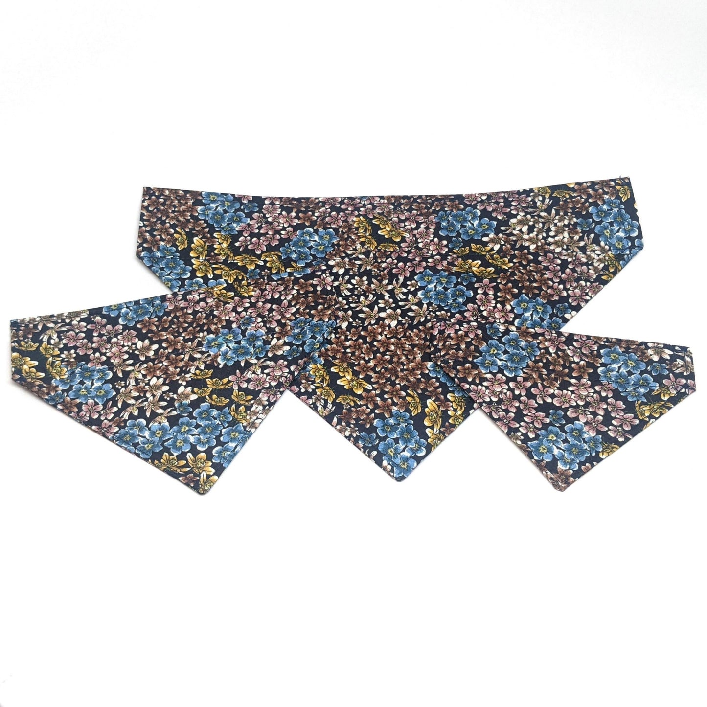 Dog and Cat Indigo Floral Bandana - Whiskerful 4