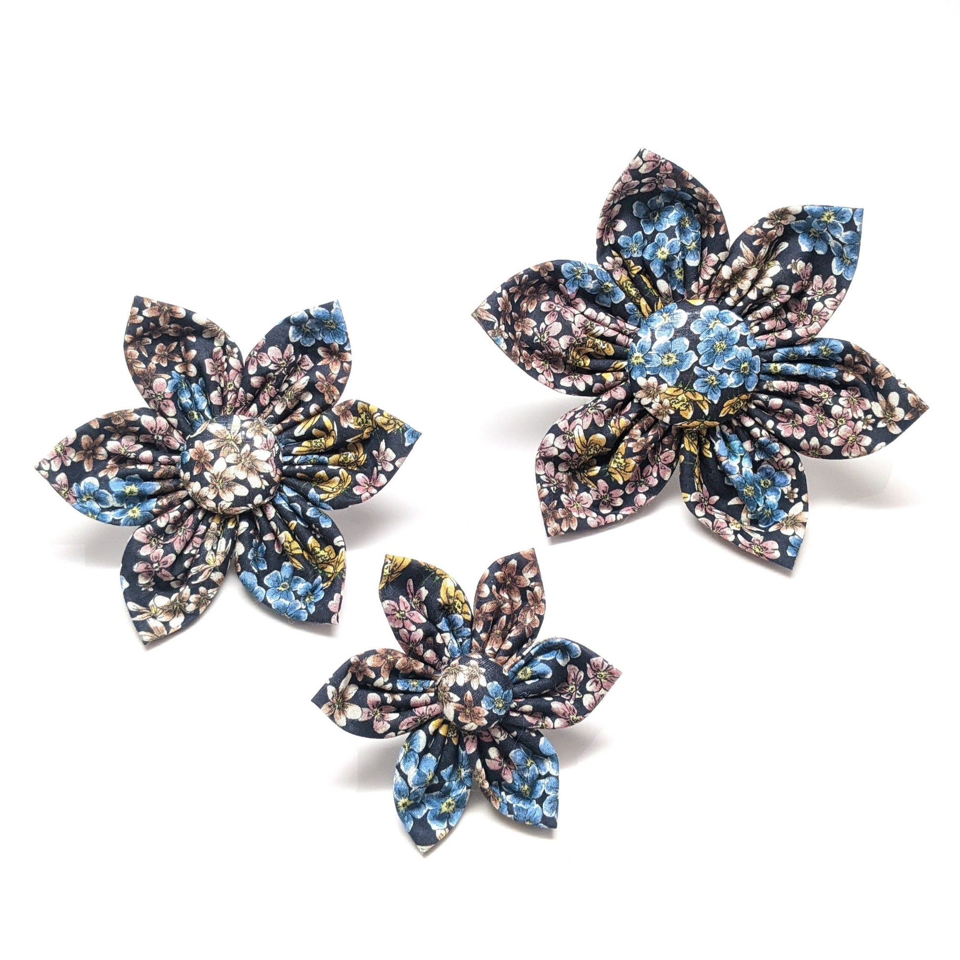 Dog and Cat Indigo Floral Flower - Whiskerful 16